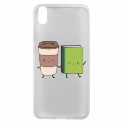 Чехол для Xiaomi Redmi 7A Book & Coffee - PrintSalon