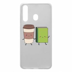 Чехол для Samsung A60 Book & Coffee - PrintSalon