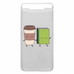 Чехол для Samsung A80 Book & Coffee - PrintSalon