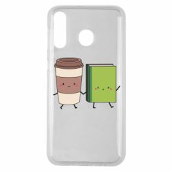 Чехол для Samsung M30 Book & Coffee - PrintSalon
