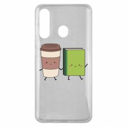 Чехол для Samsung M40 Book & Coffee - PrintSalon