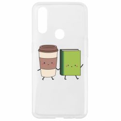 Чехол для Oppo A31 Book & Coffee - PrintSalon
