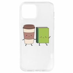 Чехол для iPhone 12 Book & Coffee - PrintSalon