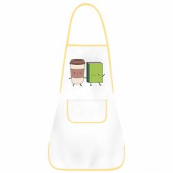 Фартук Book & Coffee - PrintSalon