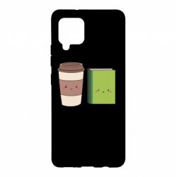 Чехол для Samsung A42 5G Book & Coffee - PrintSalon