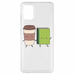 Чехол для Samsung A51 Book & Coffee - PrintSalon