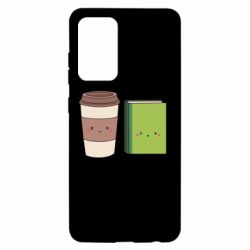 Чехол для Samsung A52 5G Book & Coffee - PrintSalon