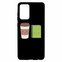 Чехол для Samsung A72 5G Book & Coffee - PrintSalon