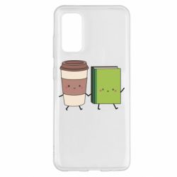 Чехол для Samsung S20 Book & Coffee - PrintSalon