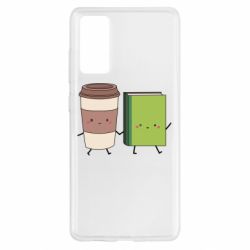 Чехол для Samsung S20 FE Book & Coffee - PrintSalon