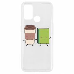 Чехол для Oppo A53/A32/A33 Book & Coffee - PrintSalon