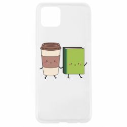 Чехол для Oppo A92s Book & Coffee - PrintSalon