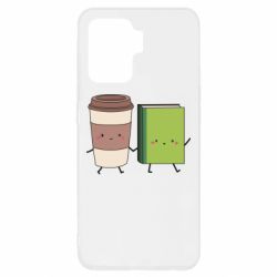 Чехол для Oppo Reno 5 Lite Book & Coffee