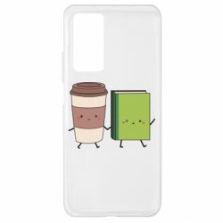 Чехол для Xiaomi Mi 10T/10T Pro Book & Coffee - PrintSalon