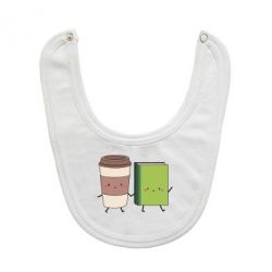 Слюнявчик  Book & Coffee - PrintSalon