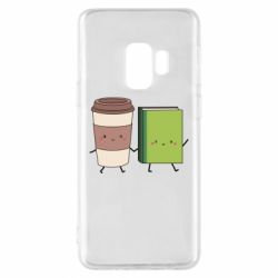 Чехол для Samsung S9 Book & Coffee - PrintSalon