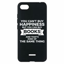 Чехол для Xiaomi Redmi 6A Books are happiness - PrintSalon