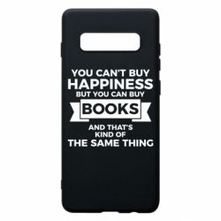 Чехол для Samsung S10+ Books are happiness - PrintSalon