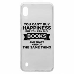Чехол для Samsung A10 Books are happiness - PrintSalon