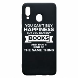 Чехол для Samsung A30 Books are happiness - PrintSalon