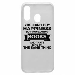 Чехол для Samsung A40 Books are happiness - PrintSalon