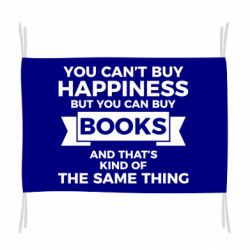 Флаг Books are happiness