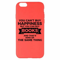 Чехол для iPhone 6 Plus/6S Plus Books are happiness - PrintSalon