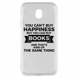 Чехол для Samsung J3 2017 Books are happiness - PrintSalon