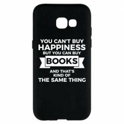 Чехол для Samsung A5 2017 Books are happiness - PrintSalon