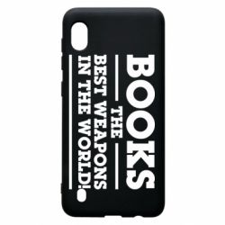 Чехол для Samsung A10 Books the best weapons in the world - PrintSalon