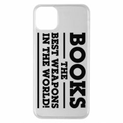Чехол для iPhone 11 Pro Max Books the best weapons in the world - PrintSalon