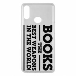 Чехол для Samsung A10s Books the best weapons in the world - PrintSalon