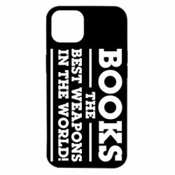 Чехол для iPhone 14 Books the best weapons in the world - PrintSalon