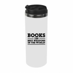 Термокружка Books the best weapons in the world - PrintSalon