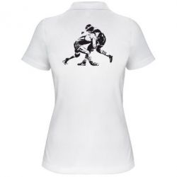 Женское поло Борцы сражаются - PrintSalon