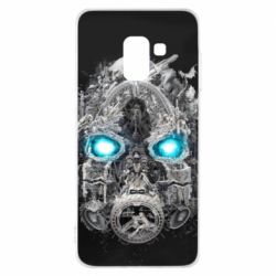 Чехол для Samsung A8 2018 Borderlands 3 mask - PrintSalon