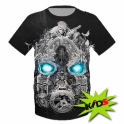 Детская 3D футболка Borderlands 3 mask - PrintSalon