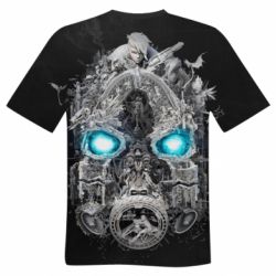 Мужская футболка 3D Borderlands 3 mask - PrintSalon