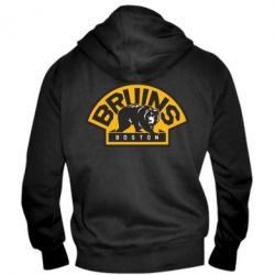 Мужское худи на молнии Boston Bruins - PrintSalon