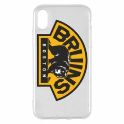 Чехол для iPhone X/Xs Boston Bruins - PrintSalon