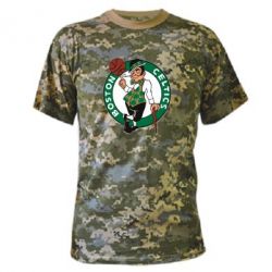 Камуфляжна футболка Boston Celtics - PrintSalon