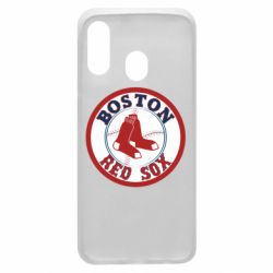 Чехол для Samsung A40 Boston Red Sox - PrintSalon