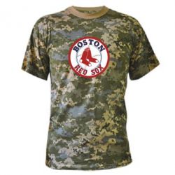 Камуфляжная футболка Boston Red Sox - PrintSalon