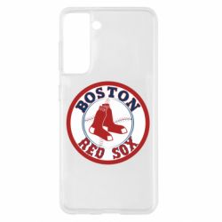 Чехол для Samsung S21 Boston Red Sox - PrintSalon