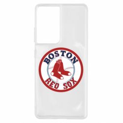 Чехол для Samsung S21 Ultra Boston Red Sox - PrintSalon
