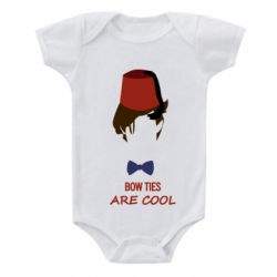 Дитячий бодік bow ties are cool - PrintSalon
