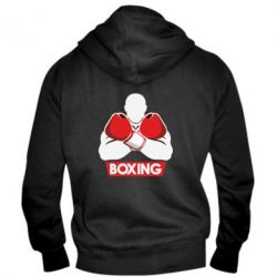 Чоловіче худі на блискавці Box Fighter - PrintSalon