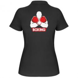 Жіноче поло Box Fighter - PrintSalon