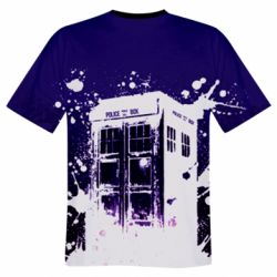 Мужская футболка 3D Box of doctor who - PrintSalon