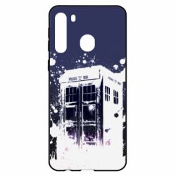 Чехол для Samsung A21 Box of doctor who - PrintSalon